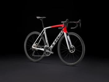 ÉMONDA SL 6 PRO DI2 QUICKSILVER RADIOACTIVE RED CINZA COM VERMELHO TREK hover