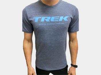 CAMISETA TREK LOGO UNISSEX CINZA BONTRAGER