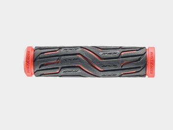 MANOPLA BONTRAGER SSR EXTREM FECHADA 130MM PRETO COM VERMELHO BONTRAGER 