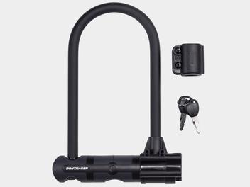 CADEADO ULTIMATE U COM CHAVE 9MM X 23CM X 11,8CM PRETO BONTRAGER