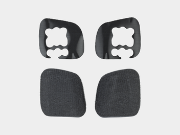 APOIOS DE ANTEBRAÇO AERODINÂMICOS PRETO BONTRAGER