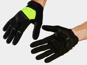 LUVA CIRCUIT DUPLO GEL FECHADO AMARELO VISIBILIDADE BONTRAGER hover