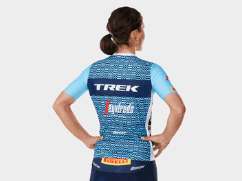 CAMISA EQUIPE TREK SEGAFREDO SANTINI RÉPLICA FEMININO BONTRAGER hover