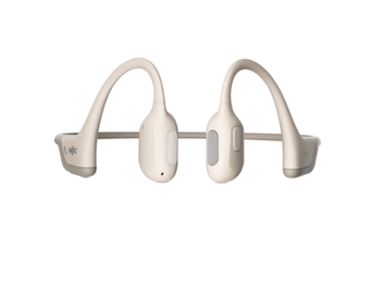 FONE DE CONDUÇÃO ÓSSEA SHOKZ OPENRUN PRO MINI BEGE