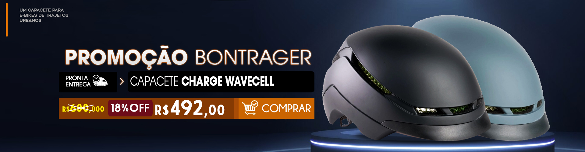 capacete charge
