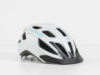 CAPACETE SOLSTICE MTB BRANCO COM VERDE MIAMI BONTRAGER