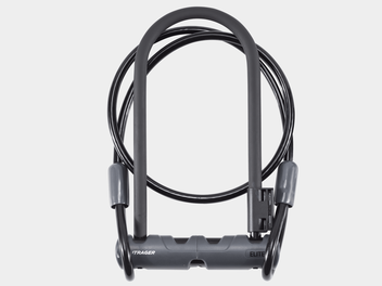 CADEADO TARVA-U ELITE CABO 1,2M PRETO BONTRAGER