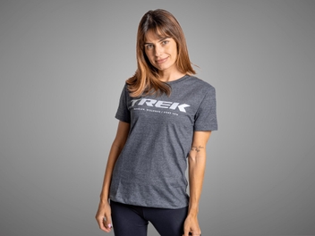 CAMISETA TREK LOGO FEMININO CINZA BONTRAGER