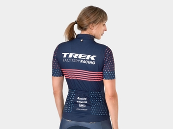 CAMISA EQUIPE SANTINI TREK FACTORY RACING FEMININA RÉPLICA AZUL ESCURO BONTRAGER hover