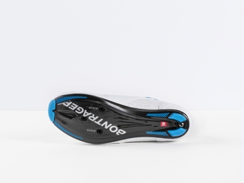 SAPATILHA MERAJ ROAD FEMININO BRANCO COM AZUL CIANO BONTRAGER hover