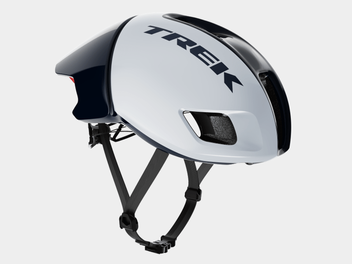 CAPACETE BALLISTA COM MIPS ESTRADA BRANCO COM AZUL ESCURO TREK