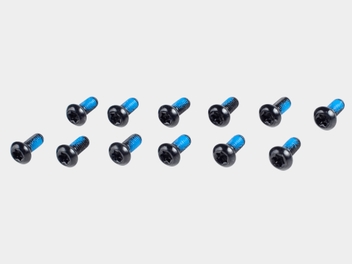 KIT PARTES FREIO TREK ROTOR PACOTE COM 12 PARAFUSOS PRETO BONTRAGER