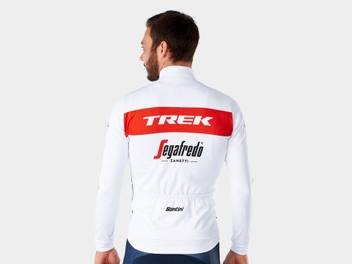 CAMISA TREK SEGAFREDO SANTINI LS RÉPLICA BRANCO COM VERMELHO BONTRAGER hover